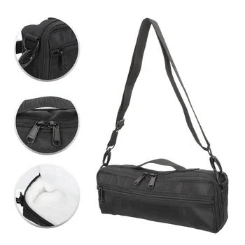 Сумка для Пикколо, сумка для духовых инструментов, практичная сумка для духовых инструментов, холщовая сумка для Пикколо, держатель для хранения Пикколо